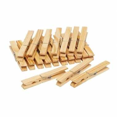 150x houten wasknijpers / knijpers