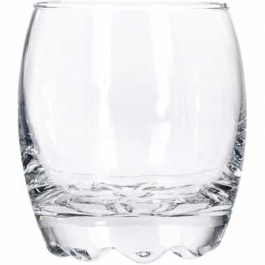 6x drank of water glazen van 275 ml