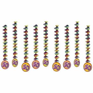 9x feestartikelen 50 jaar spiraal