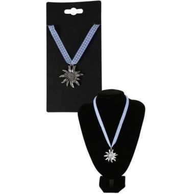 Bierfest sieraden beieren blauw