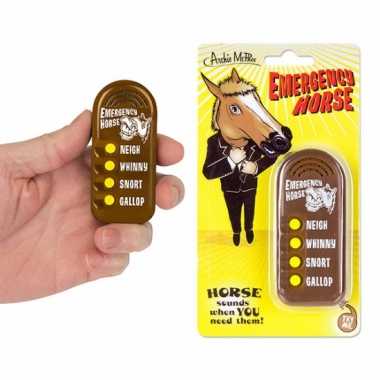 Fun button met paarden geluiden