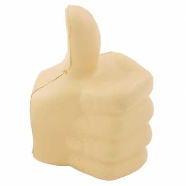 Geslaagd artikel stressbal duim 8 cm