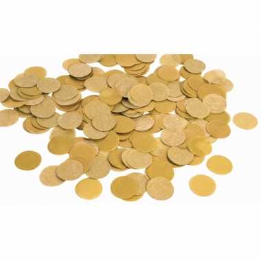 Gouden papieren confetti 132 gram