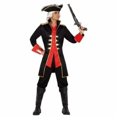 Kapitein piraat william verkleed jas voor heren