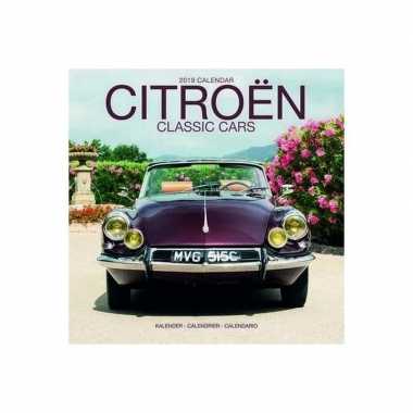 Oldtimer citroen maandkalender 2019