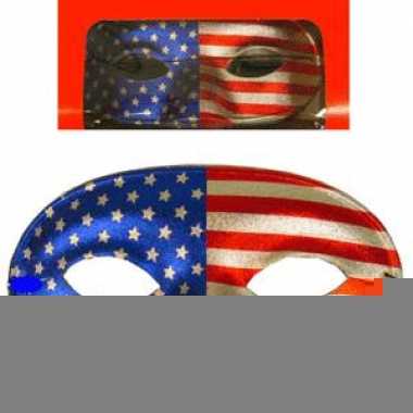 Oogmasker met amerika kleur