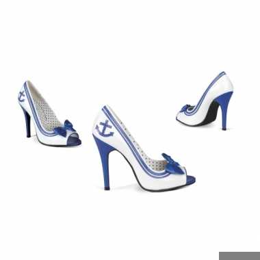 Peep toe hakken sailor