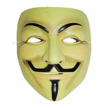 Plastic v for vendetta masker