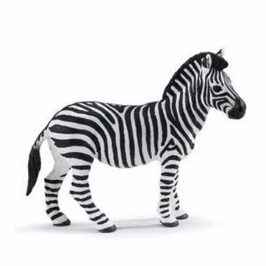 Plastic zebra 11 cm