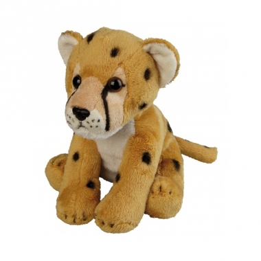 Pluche cheetah knuffel 19 cm trend