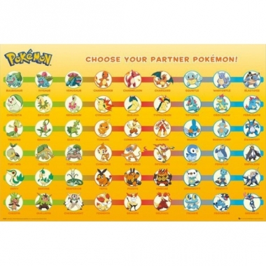 Poster pokemon partners
