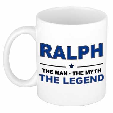 Ralph the man the myth the legend collega kado mokken bekers 300 ml trend