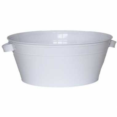 Ronde witte drankemmer/drankkoeler 13 liter