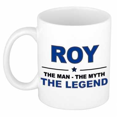 Roy the man, the myth the legend collega kado mokken/bekers 300 ml