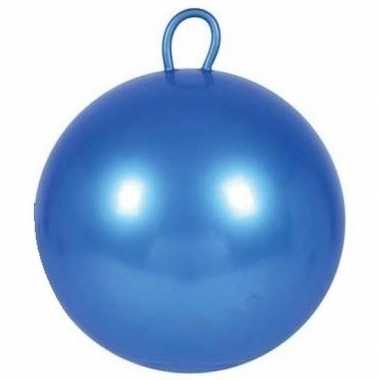 Skippybal blauw 60 cm voor kinderen