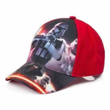Star wars pet/cap rood voor kinderen