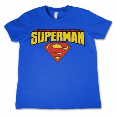 Superman t-shirt voor jongens/meisjes