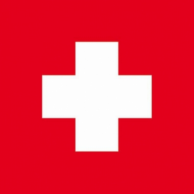 Zwitserse vlag servetten 20 stuks