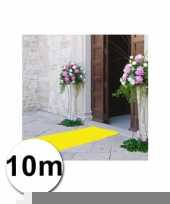 10 meter gele loper 1 meter breed trend