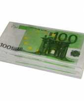 100 euro biljet servetten 10 stuks trend