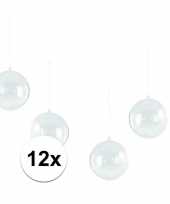 12x hobby kerstballen 14 cm maken trend