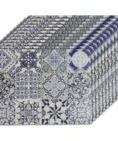 12x placemats tegels barcelona 40 x 30 cm trend