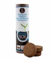 12x potgrondtabletten potgrondtabletjes 6 cm trend