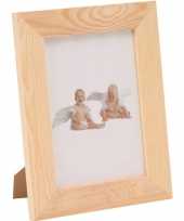 1x diy houten fotolijstje 17 5 x 22 5 cm hobby knutselmateriaal trend