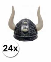 24 zilveren viking helmen voor volwassenen trend