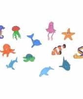 24x zeedieren oceaan baby dieren speelgoed figuren trend