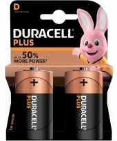 2x duracell d plus batterijen alkaline lr20 mn1300 1 5 v trend