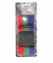 3 kleuren verstelbare kofferriem extra sterk trend