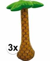 3 opblaasbare palmbomen 65 cm trend