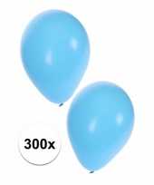 300 lichtblauwe decoratie ballonnem trend