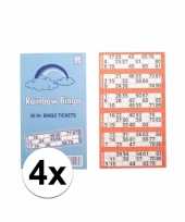4x bingokaarten 1 90 trend