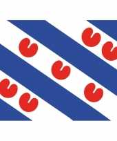 5x friesland vlag stickers 7 5 x 50 cm trend