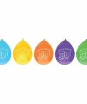 Abraham thema party ballonnen 50 jaar 30 stuks trend