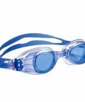 Anti chloor zwembril blauw voor jongens trend