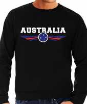Australie australia landen sweater trui zwart heren trend