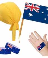 Australie australisch thema verkleed set voor volwassenen trend