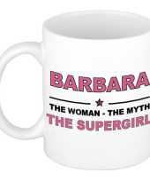 Barbara the woman the myth the supergirl collega kado mokken bekers 300 ml trend