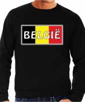 Belgie landen sweater zwart heren trend