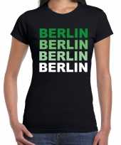 Berlin berlijn t-shirt zwart voor dames trend