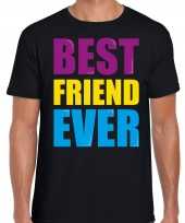 Best friend ever beste vriend ooit fun t-shirt zwart heren trend