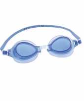 Blauwe zwembril voor kinderen 3 tot 6 jaar trend