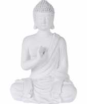 Boeddha beeld zittend 41 cm trend