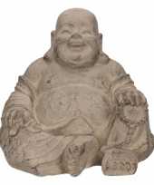 Boeddha beeldje happy 24 cm trend