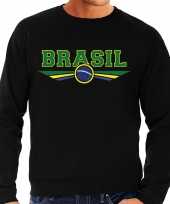 Brazilie brasil landen sweater trui zwart heren trend