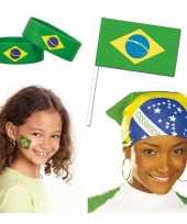 Brazilie braziliaans thema verkleed set voor volwassenen trend