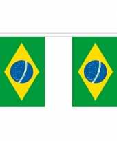 Brazilie vlaggenlijn van stof 3 m trend